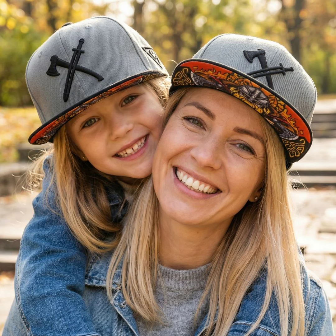 Viking Snapback Child Size - Grey - Image 6