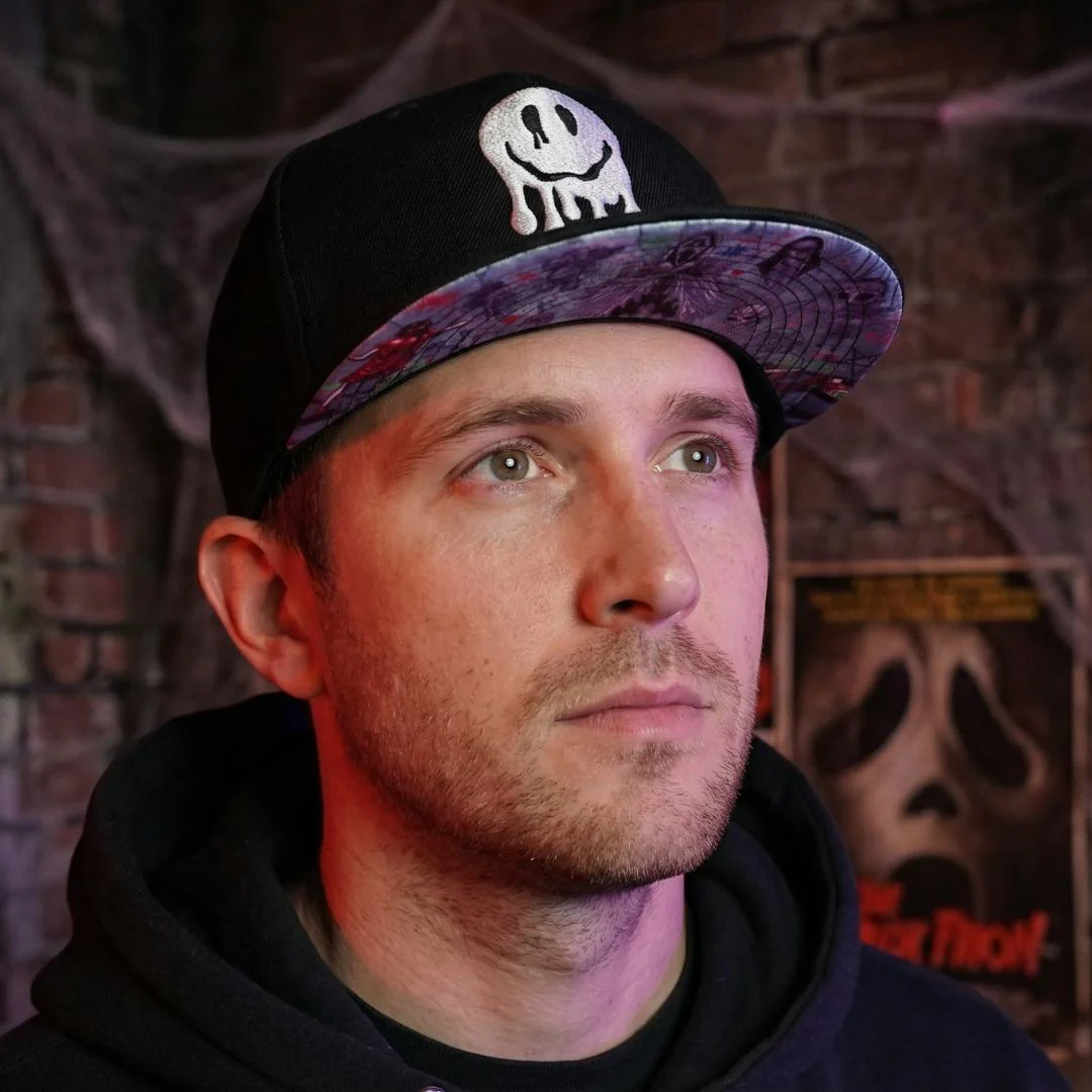 Wall Drawing Snapback - Black - Image 11
