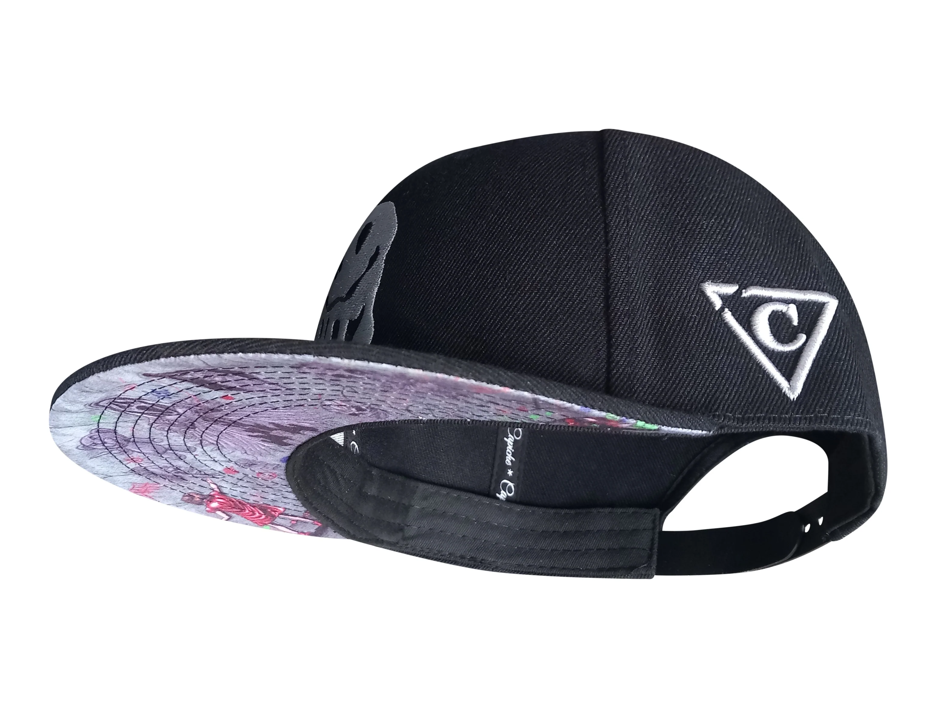 Wall Drawing Snapback - Black - Image 12