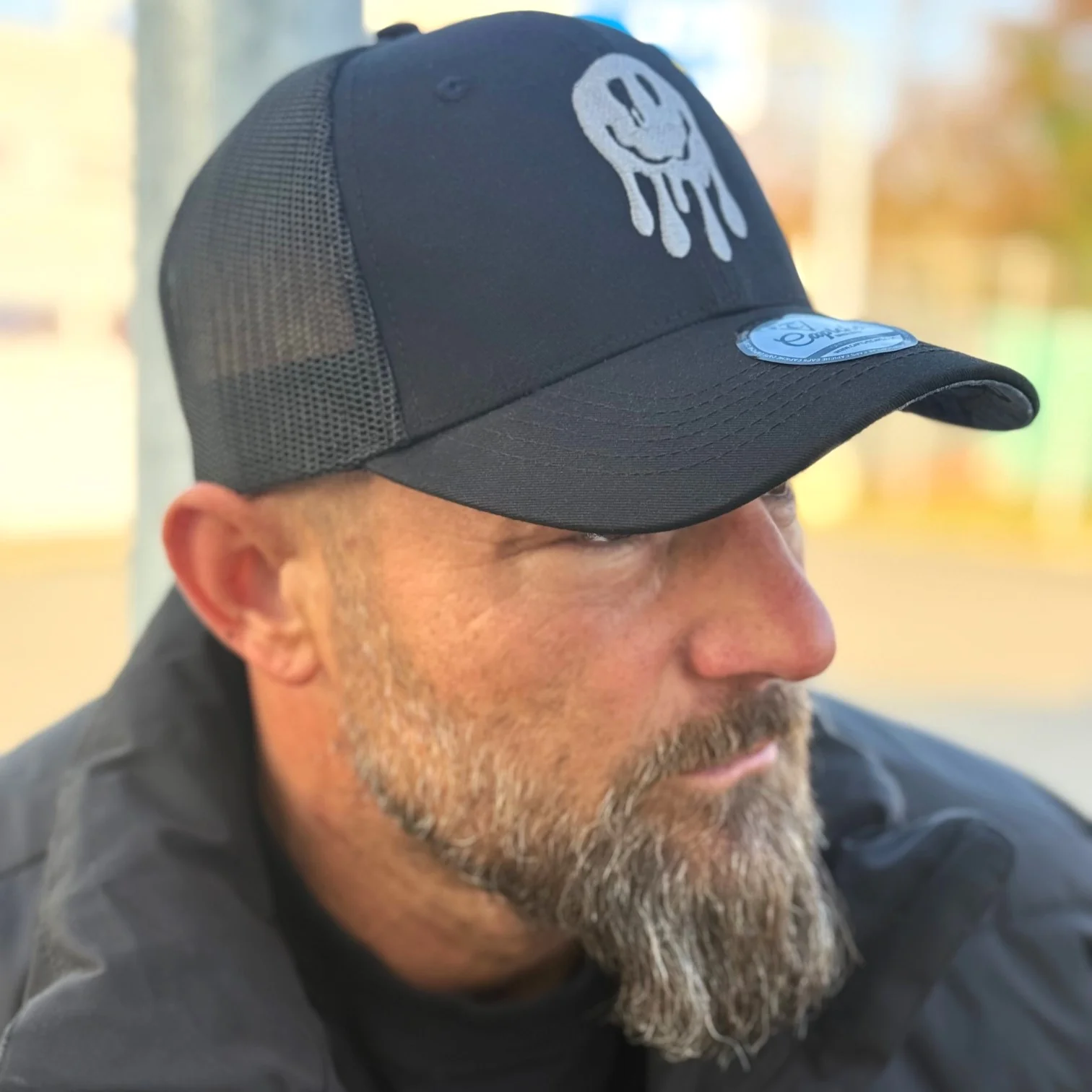 Wall Drawing Trucker Cap - Black - Image 6