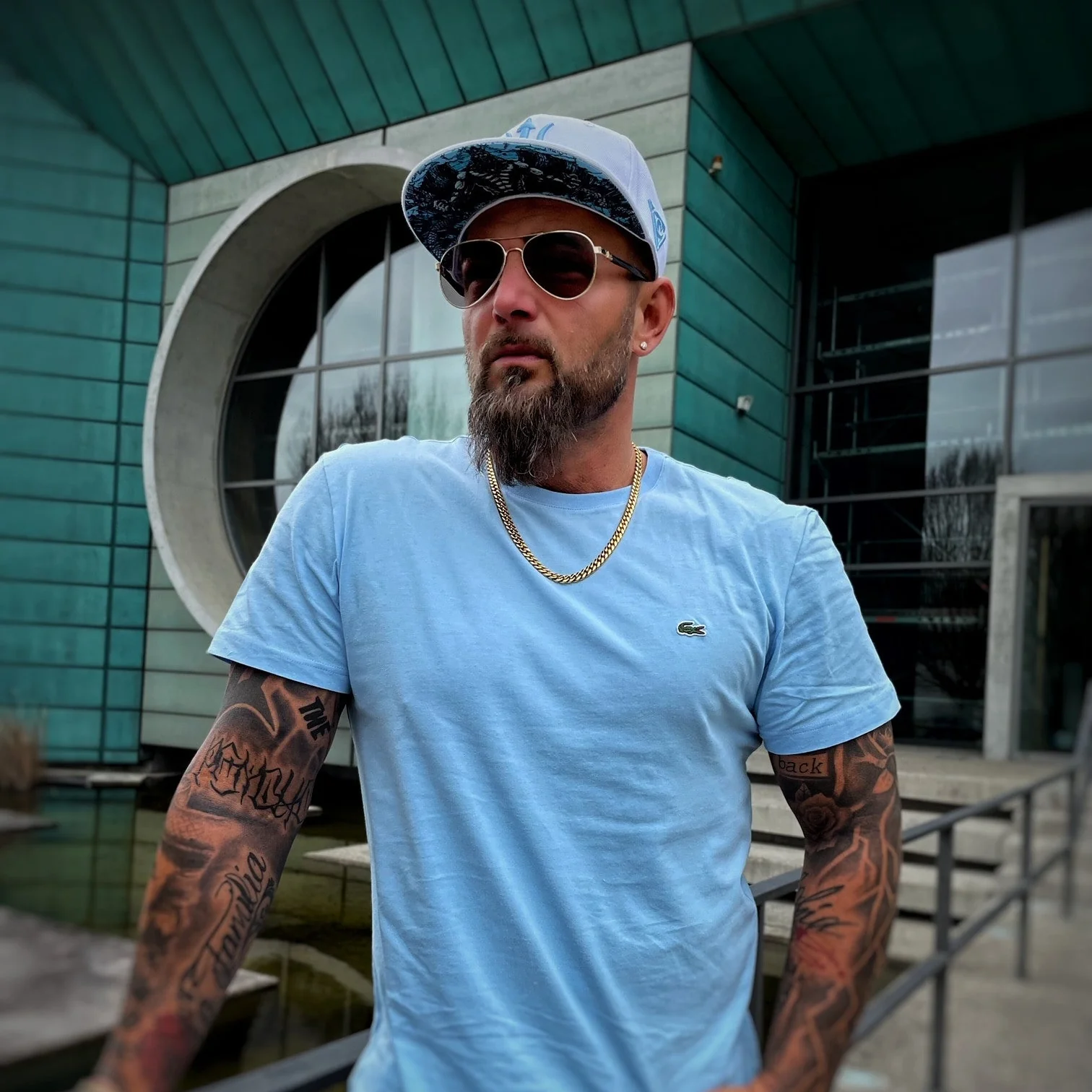 White Poseidon Snapback - White - Image 7