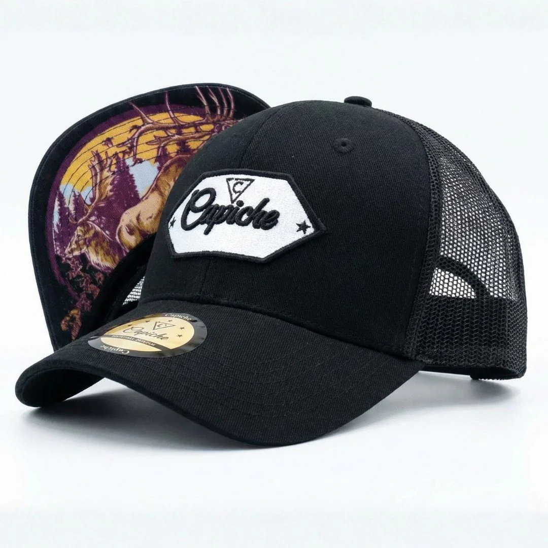 Wildlife Trucker Cap - Black - Image 7