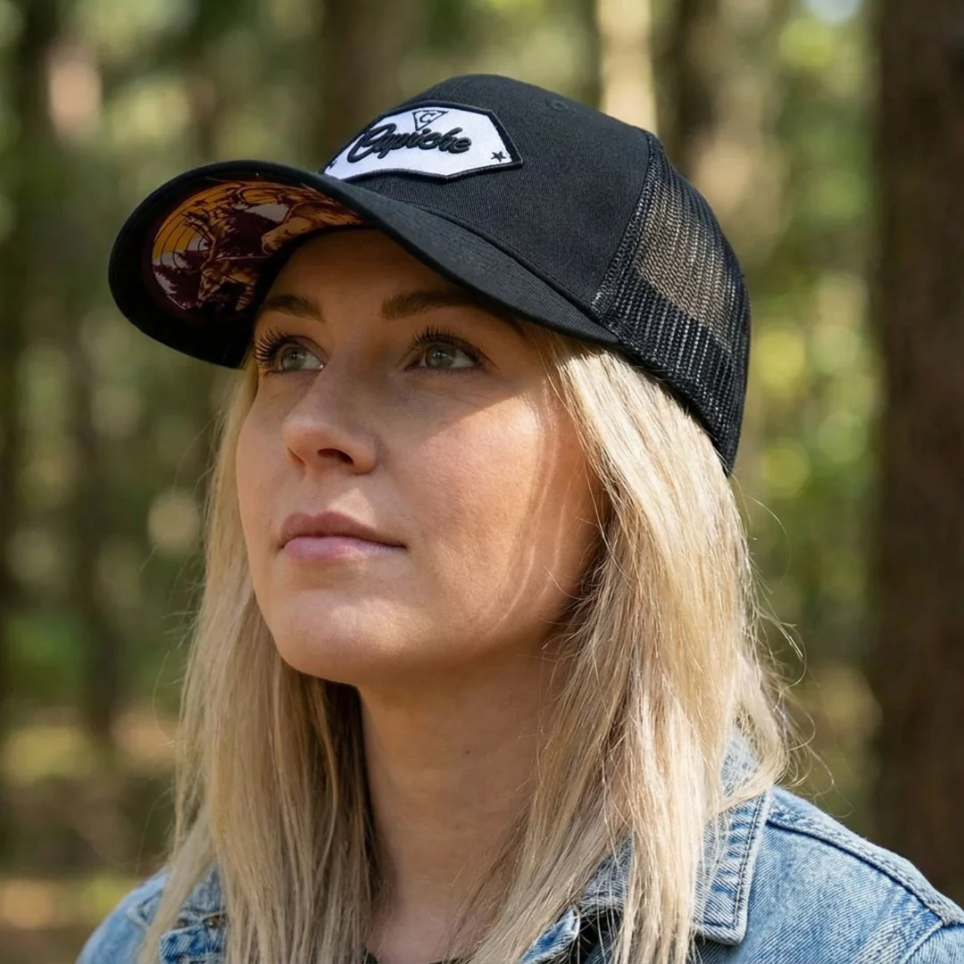 Wildlife Trucker Cap - Black - Image 8