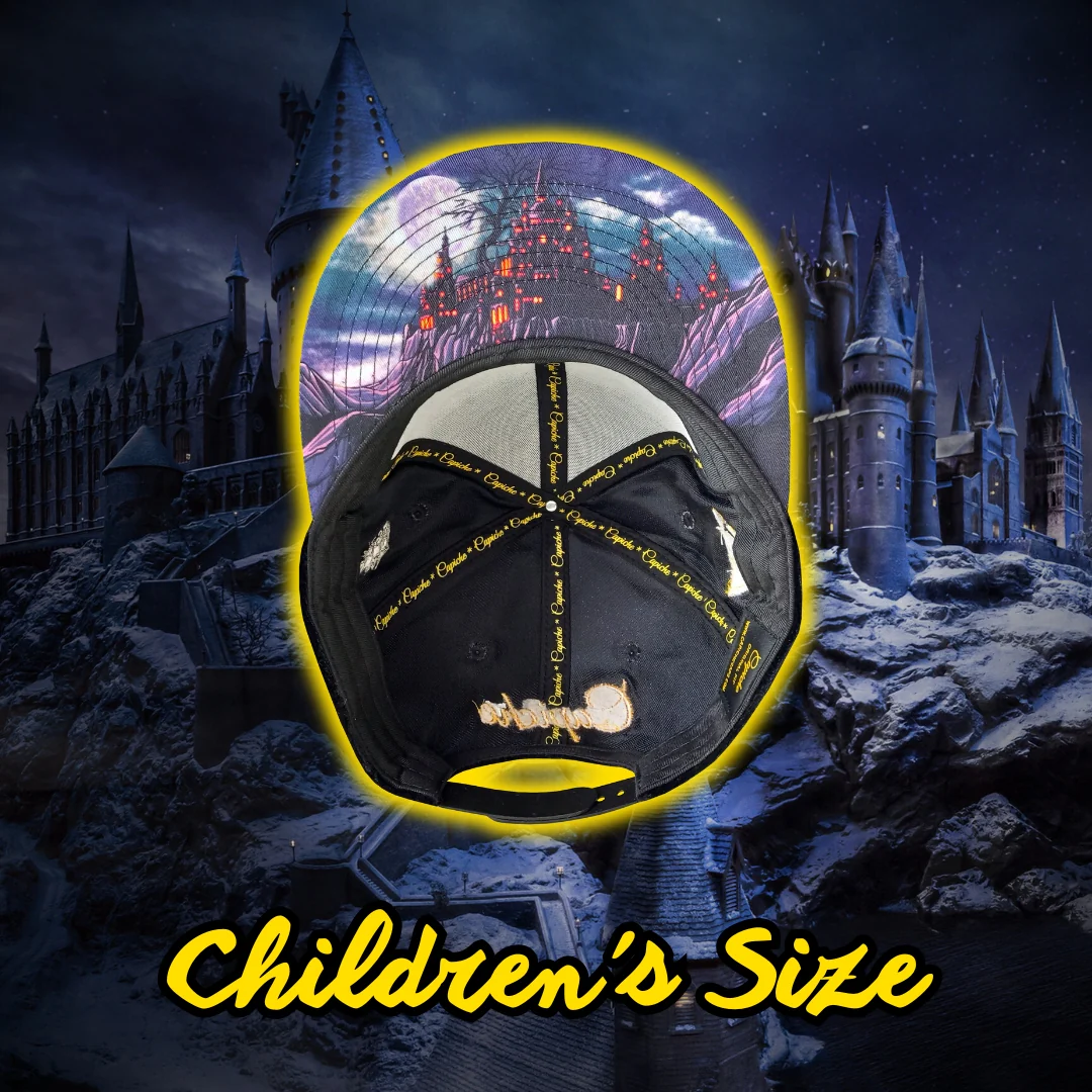 Wizard School Snapback Child Size - Black Velvet - Image 10