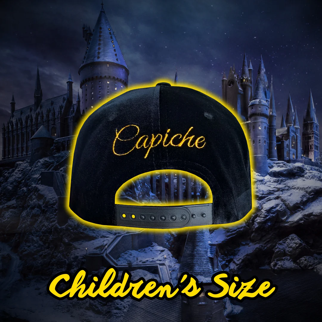 Wizard School Snapback Child Size - Black Velvet - Image 12