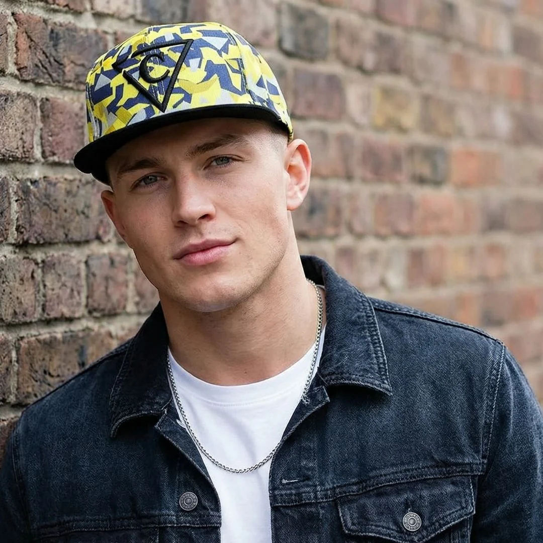 Yellow Polygon Snapback - Image 6