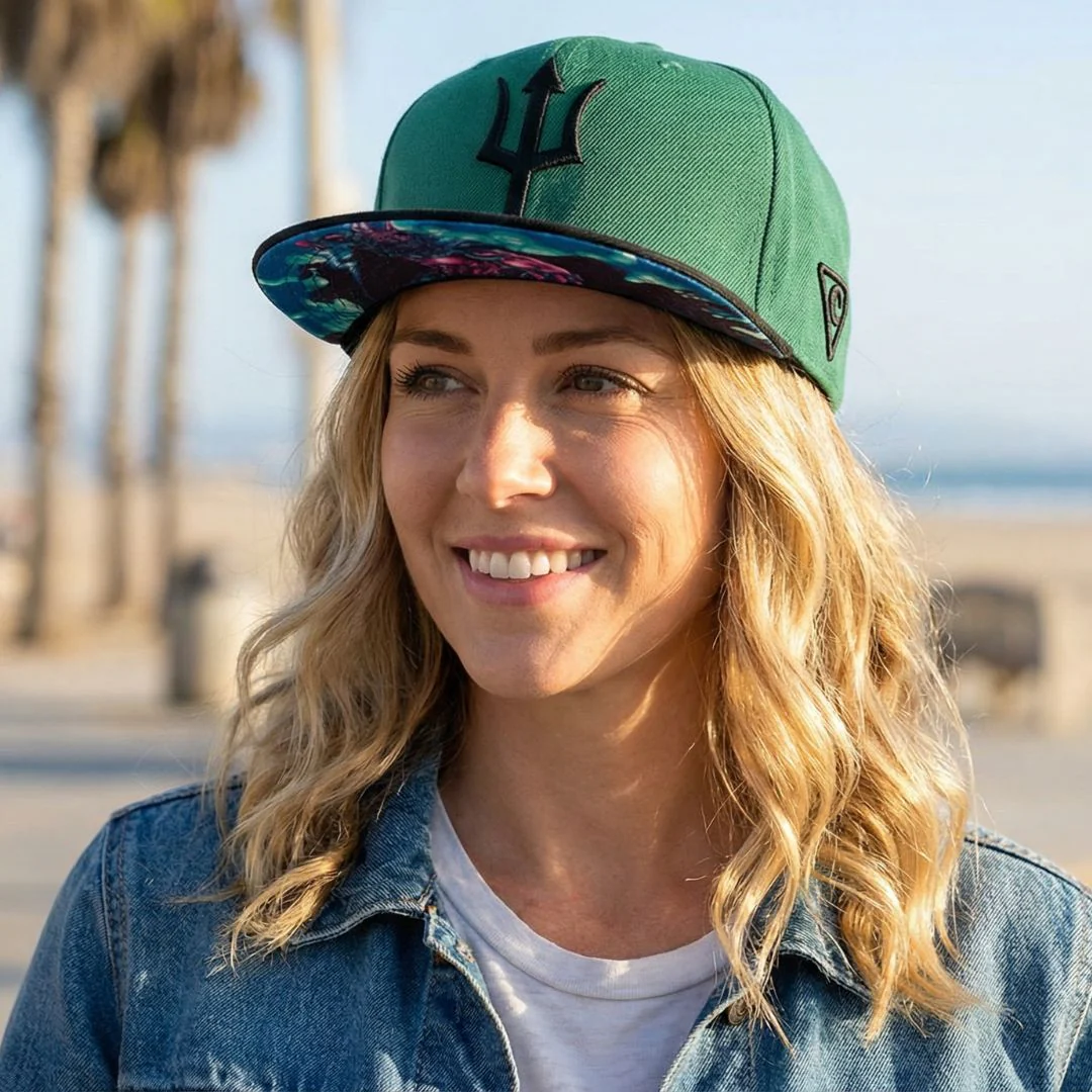 Zeus Snapback - Green/Black - Image 10