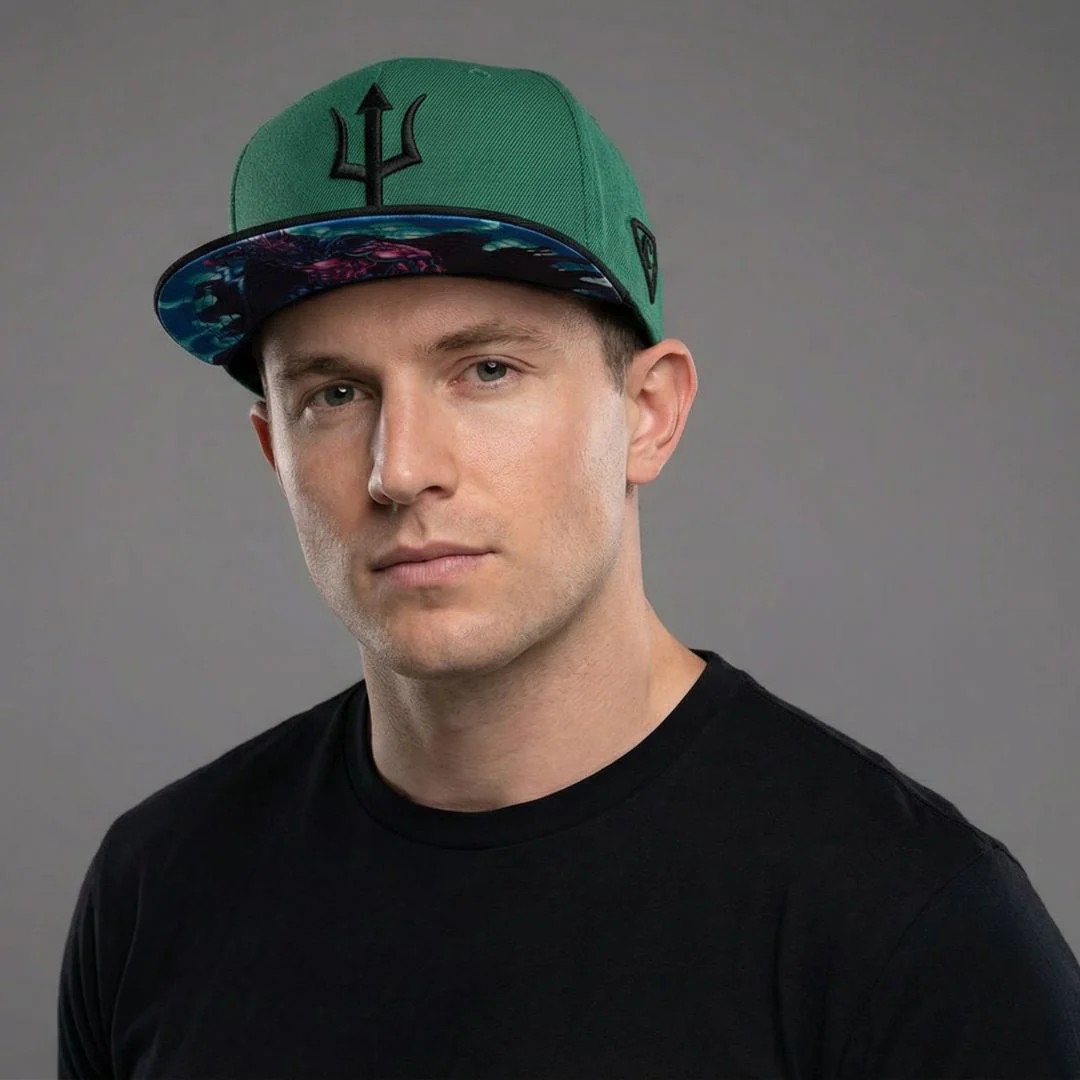 Zeus Snapback - Green/Black - Image 14