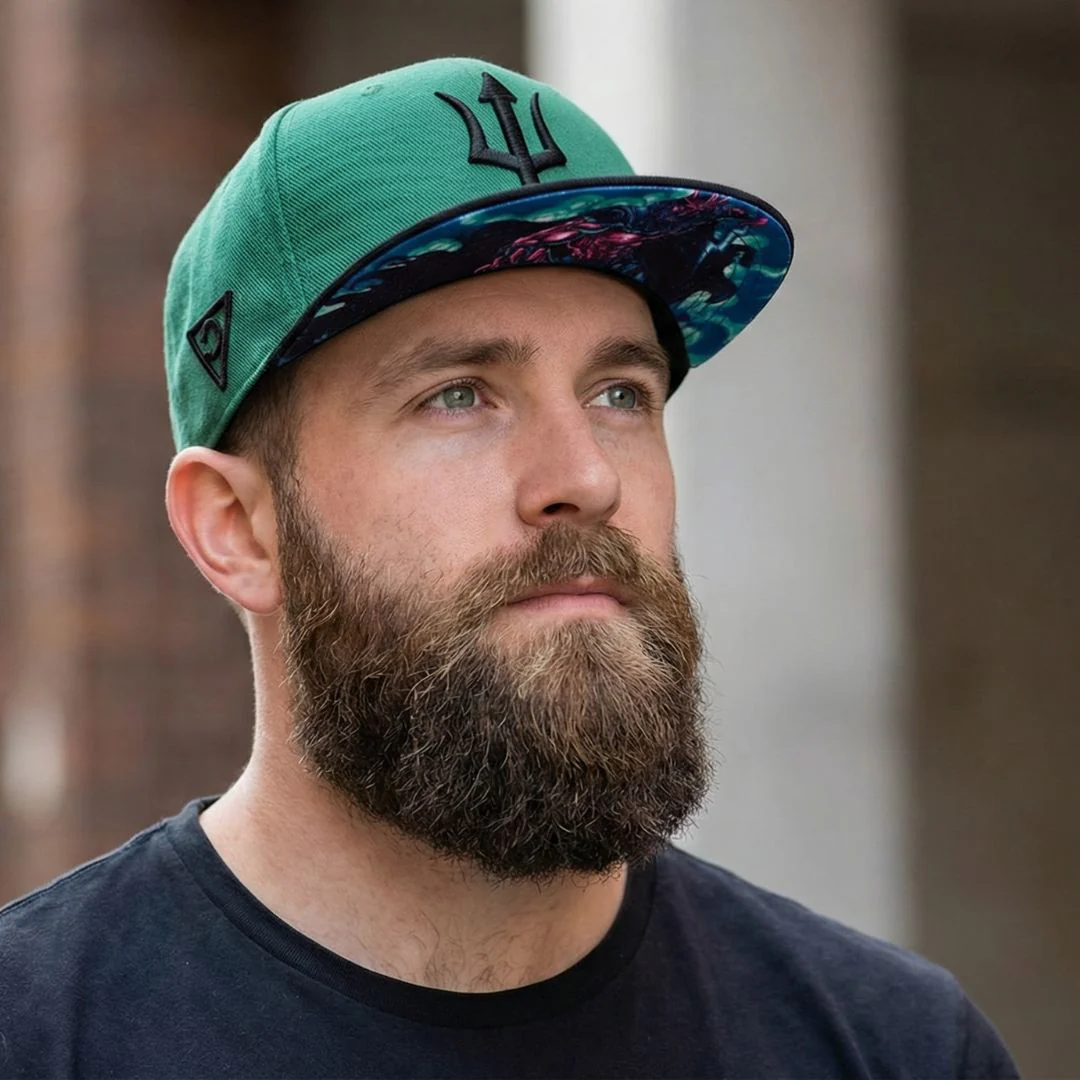 Zeus Snapback - Green/Black - Image 15