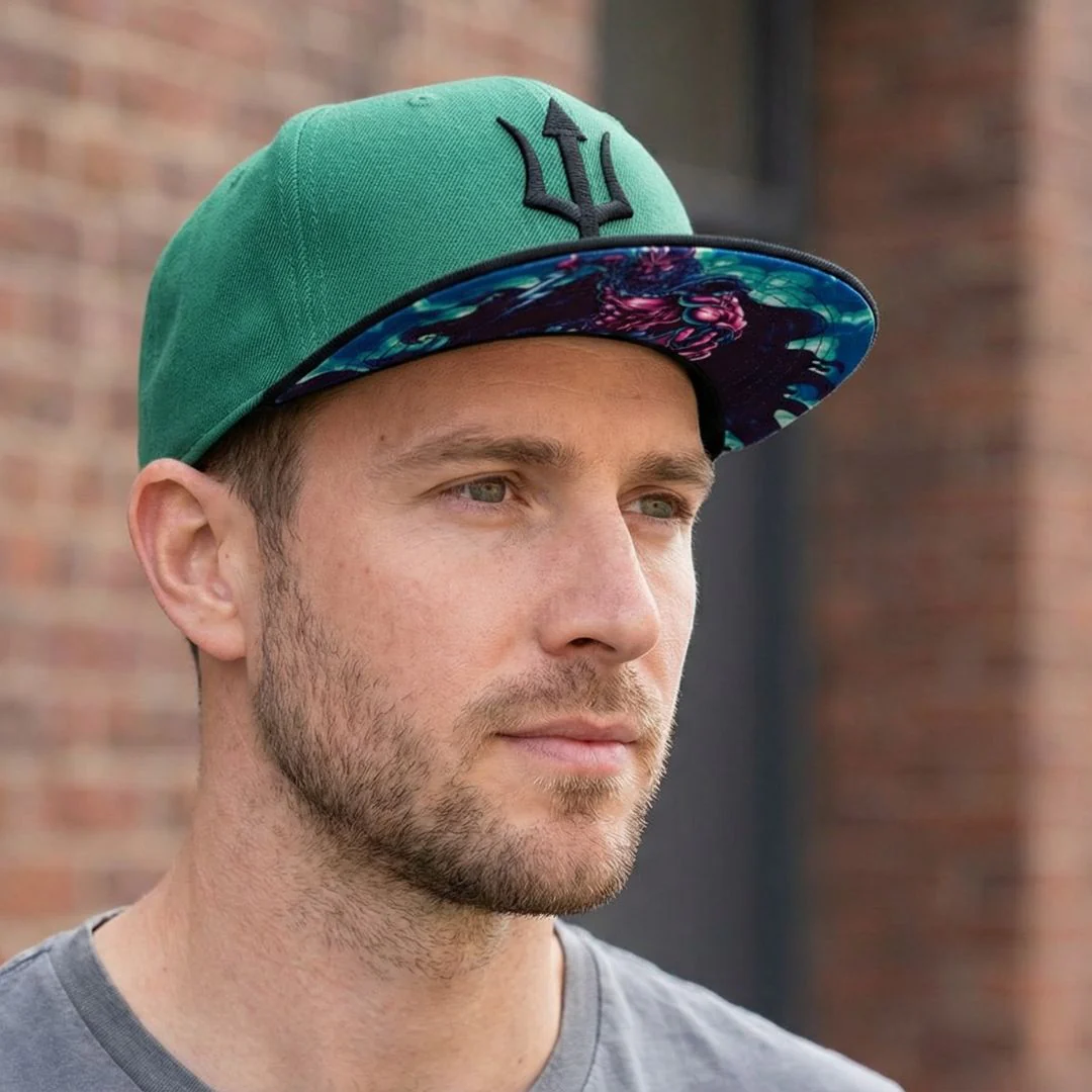Zeus Snapback - Green/Black - Image 4