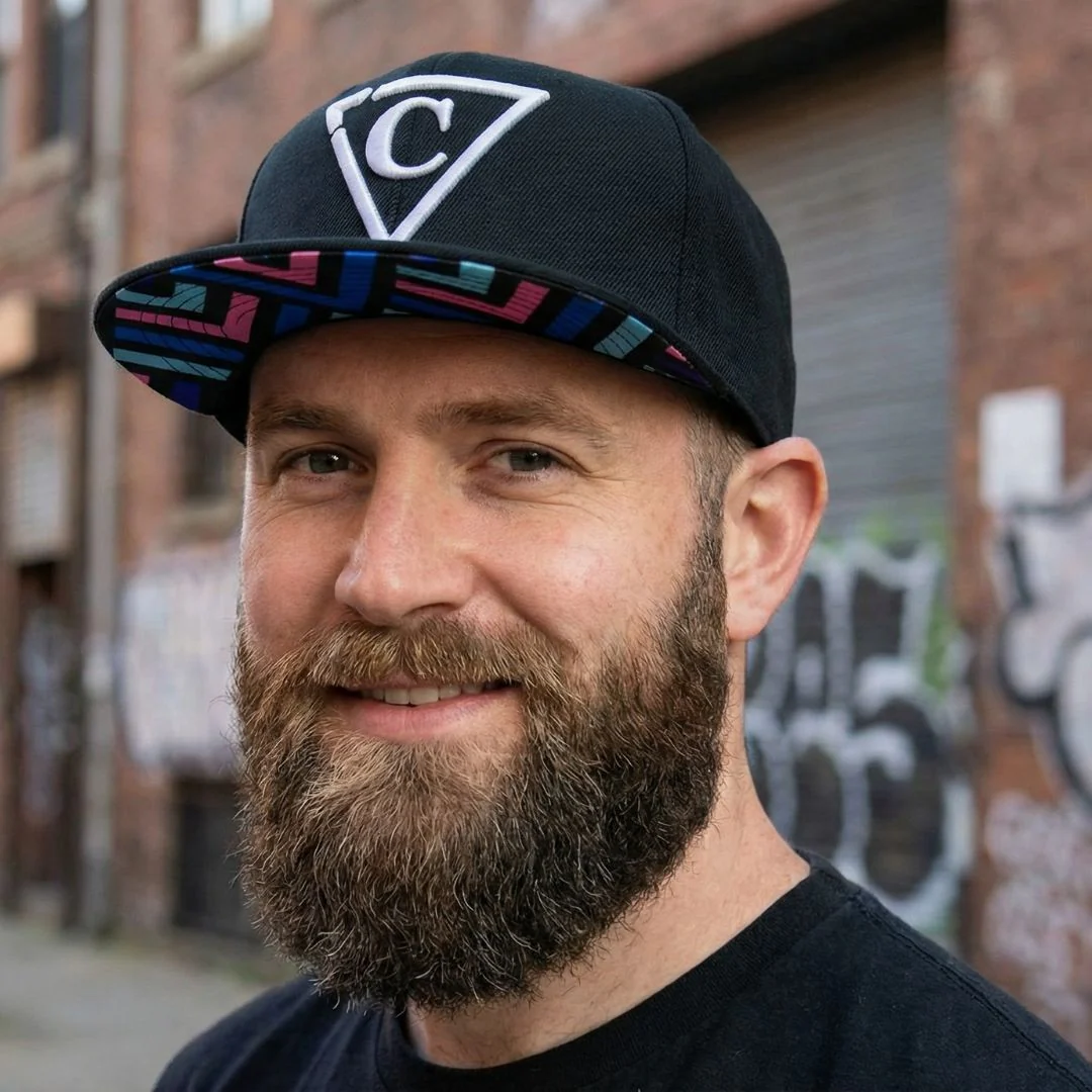 Zig-Zig Snapback - Black - Image 4