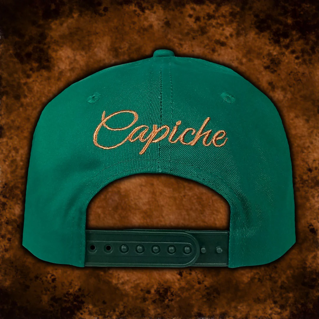 Horoscope Taurus Snapback - Green/Brown Faux Leather - Image 11