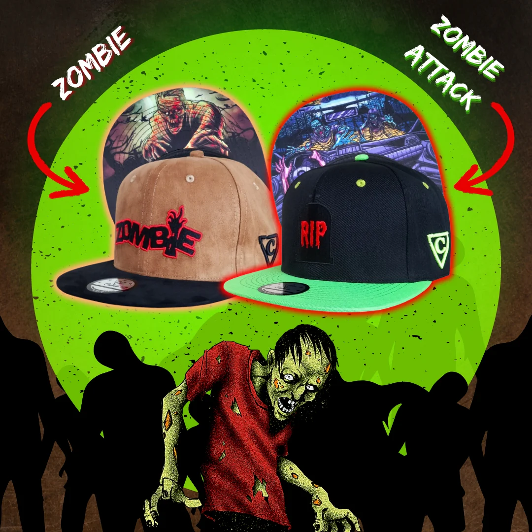 Zombie Snapback - Brown Suede/Black Suede - Image 16
